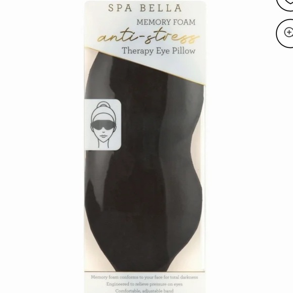 Spa Bella Memory Foam Sleep Mask – Anti-Stress Therapy Eye Pillow (NIB) - Picture 2 of 6